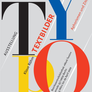 145. Textbilder: Gespräch mit dem Typografiker Klaus Rähm